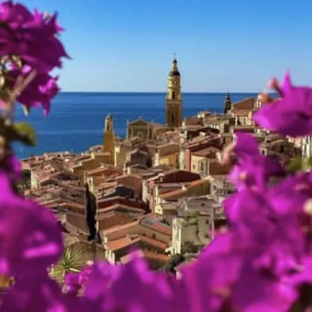 Le Vigia-Vue Mer-Terrasse-Climatisation-Parking Menton Exterior photo