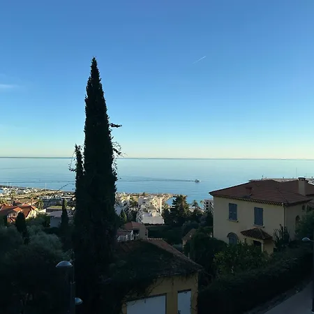 Le Vigia-Vue Mer-Terrasse-Climatisation-Parking Menton Exterior photo